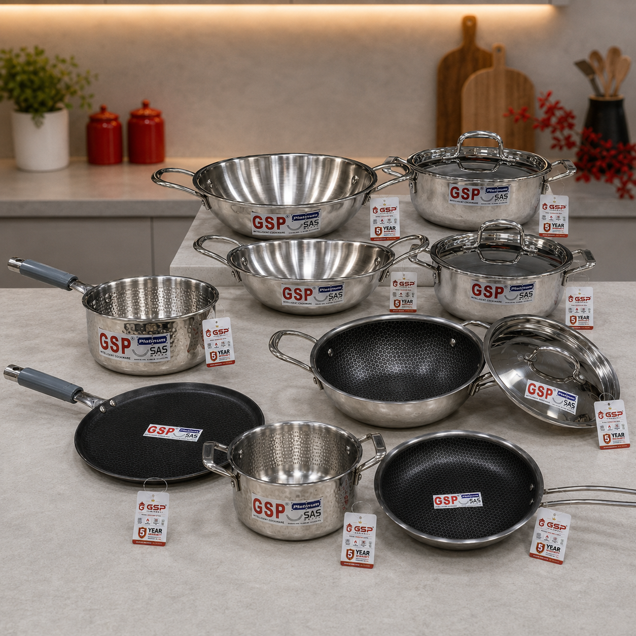 Premium Triply Cookware
