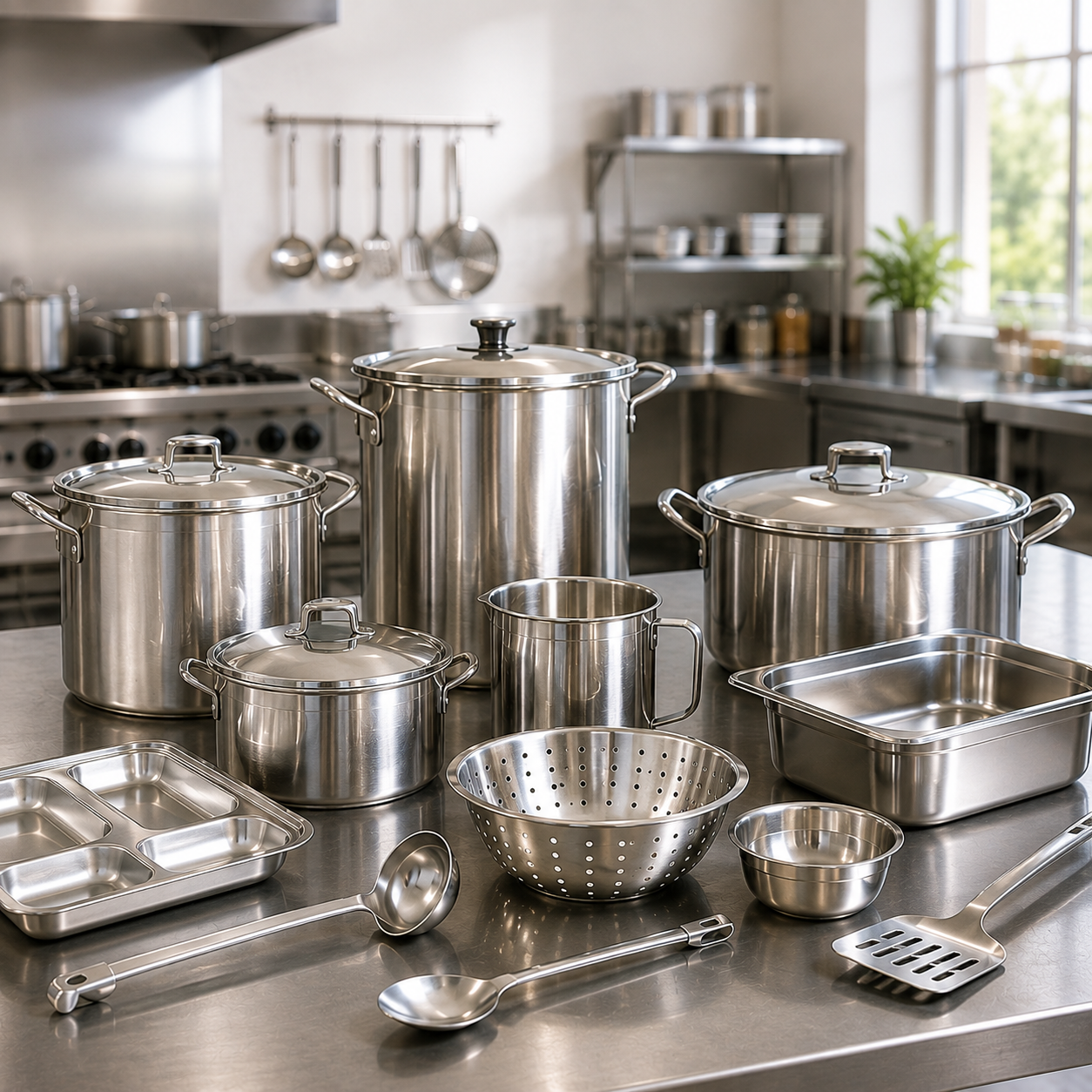 Institutional cookware products